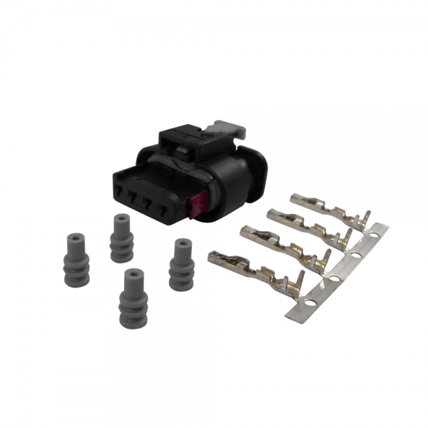 Conector 4 Vias Fêmea ETE4427 Sensor Map Jetta - Cód.7429