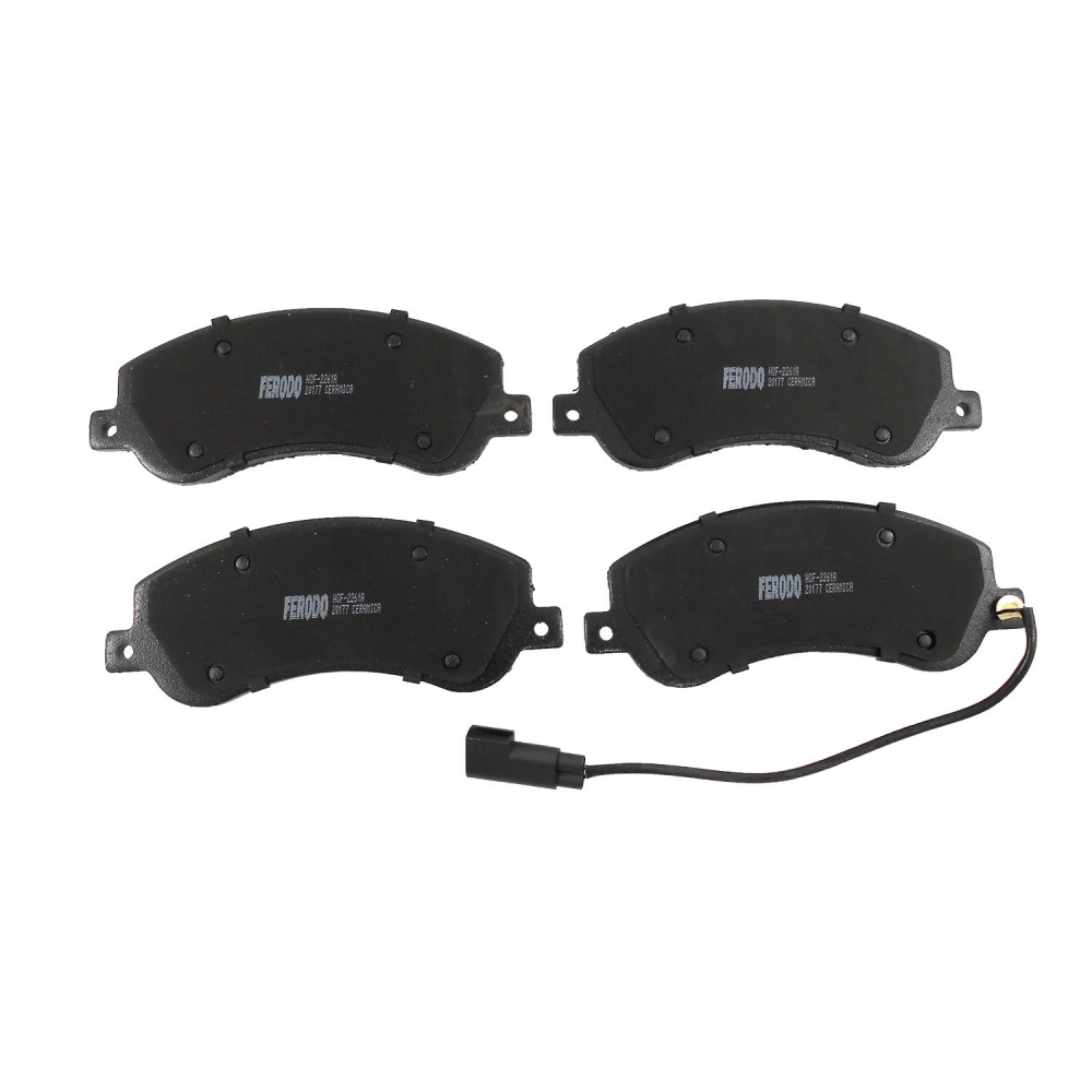 Pastilha Diant. Ferodo HQF2261A Ford Transit - Cód.6647