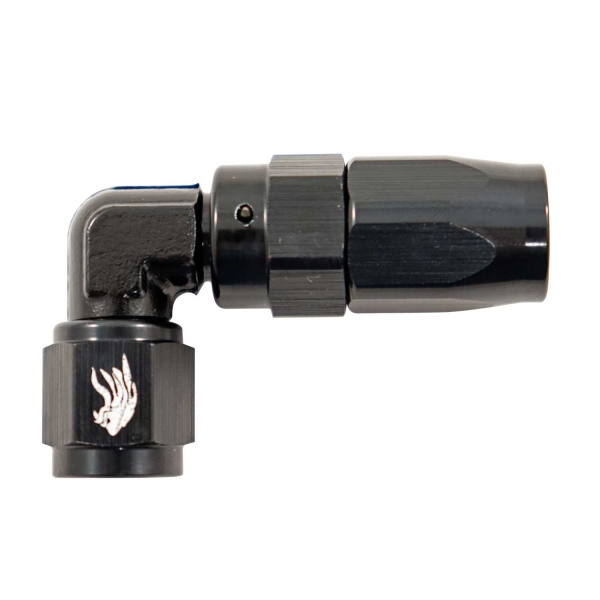 Conexão Curta 4AN/AN4 90° para Aeroquip All Black - Cód.7798