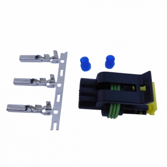 Conector Elétrico 3 Vias ETE6733 Reparo TPS - Cód.6002