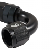 Conexão 10AN / AN10 Curva 120° Aeroquip All Black - Cód.7155