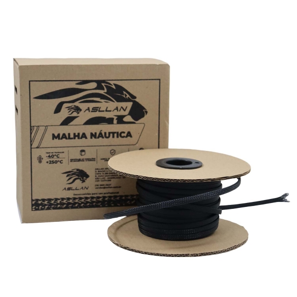 Carretel Malha Náutica Flexfit 6mm x 50m - Cód.7365