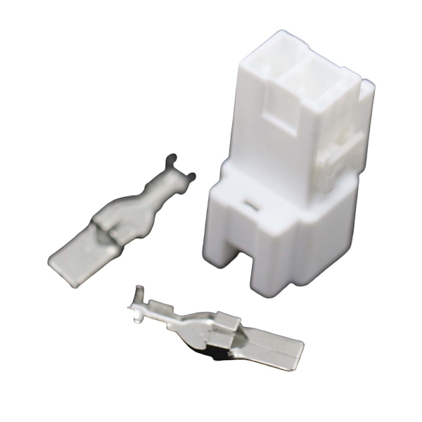 Conector 2 vias ETE8372 Macho com Terminal 7.8mm - Cód.14308
