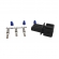 Conector 3 Vias ETE8985 Bobina Ignição VW Golf - Cód.6653