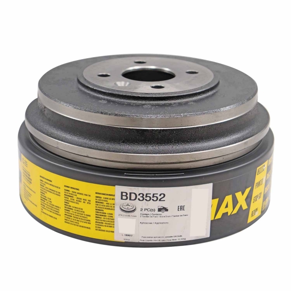 Kit Tambor de Freio BD3552 Tras. GM Spin 1.8 8V - Cód.9140