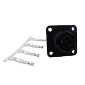 Conector Circular Fêmea ETE7572/04 CPC 4 Vias - Cód.6010
