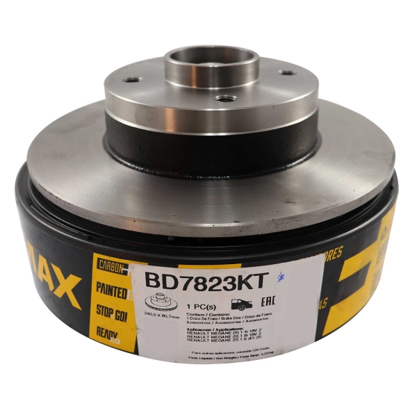 Kit Disco de Freio BD7823KT Tras. Renault Megane - Cód.4874