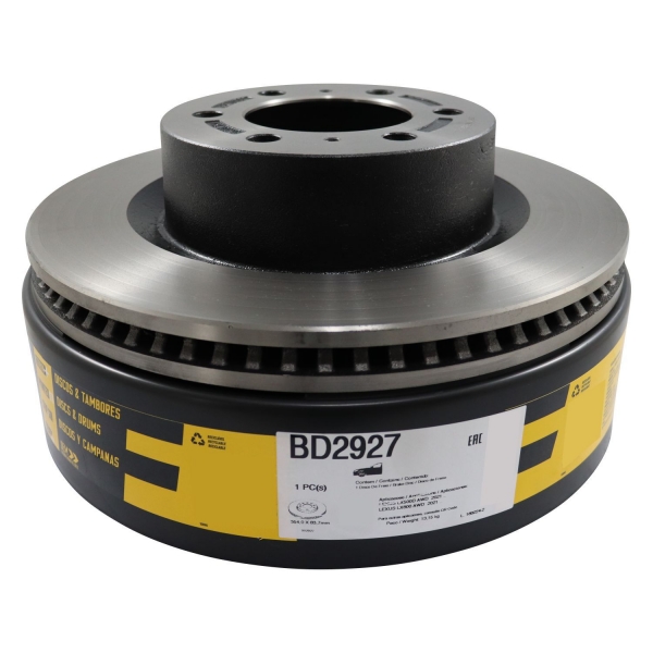 Kit Disco Freio BD2927 Diant. Toyota Tundra V6 - Cód.11492
