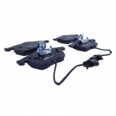 Pastilha de Freio Diant. Jurid HQJ2253A Audi A4 - Cód.4310