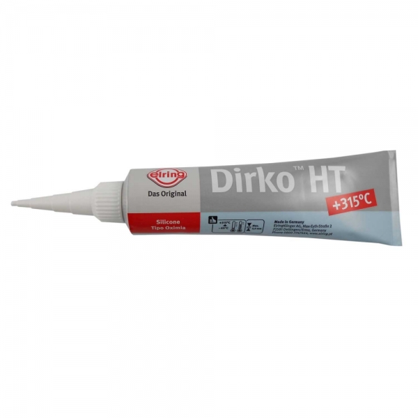 Cola Silicone Dirko Cinza Alta Temperatura Elring - Cód.3435