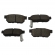Pastilha Diant. Frasle PD457 Honda City, Fit - Cód.13921