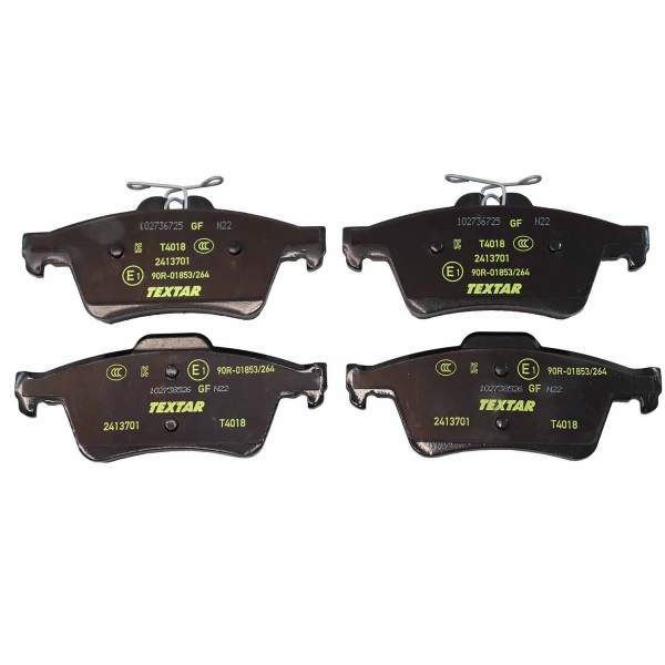 Pastilha Freio Tras. Textar 2413701 Ford Focus - Cód.12245