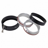 Kit Abraçadeira V-Band com Flanges Alum. 3 1/2