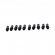 Kit Niple Espigão Fixo Macho 1/8NPT x 5/16\\\