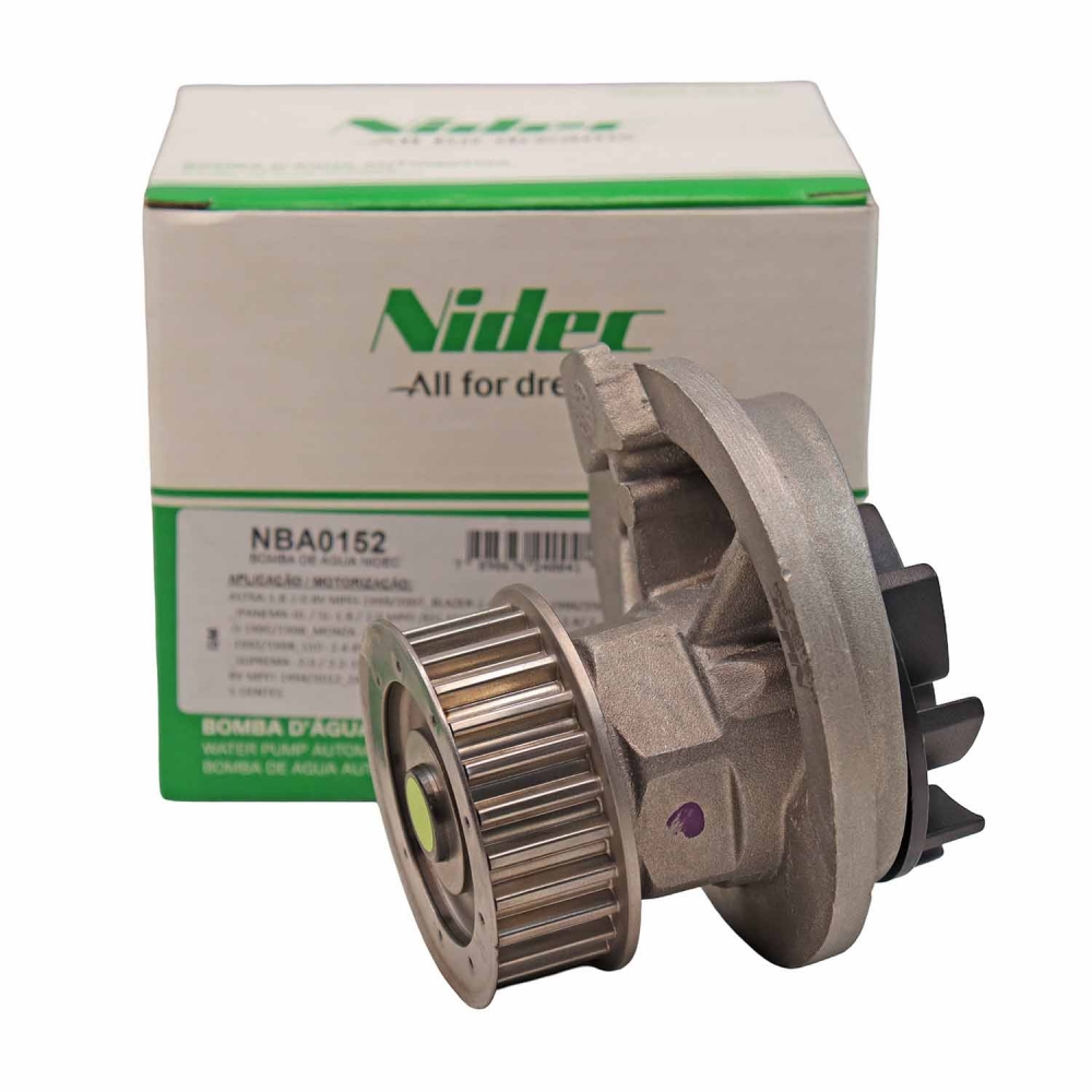 Bomba de Água Nidec NBA0152 GM Astra, Vectra - Cód.12553