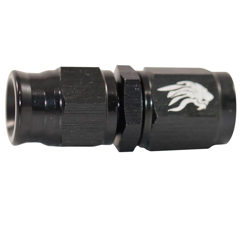 Conexão 3AN / AN3 Reta para Mangueira PTFE All Black - Cód.8339
