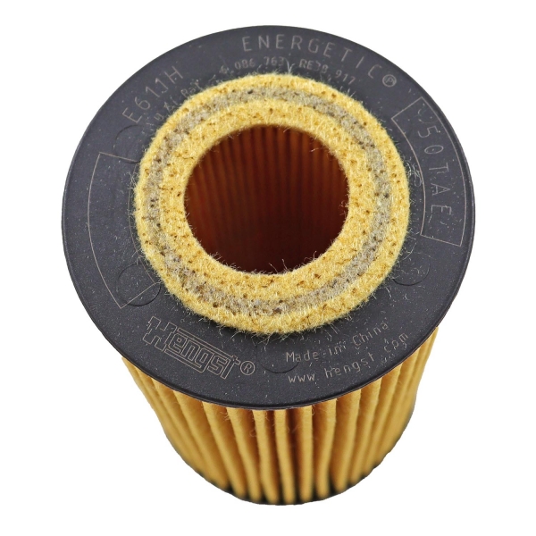 Filtro de Óleo Hengst E611H D122 Cruze, Sonic - Cód.9728