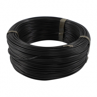 100m Cabo Flex. Auto Estanhado 1.00mm Preto - Cód.6760