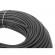 Espaguete Liso Leiplast 6mm / 100m Preto - Cód.309