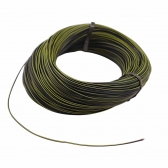 100m Cabo Flex. Automotivo 0.50mm Preto e Amarelo - Cód.9261