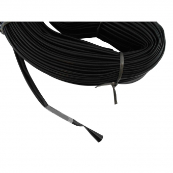 Espaguete Liso Leiplast AKP2514 14mm / 50m Preto - Cód.1105