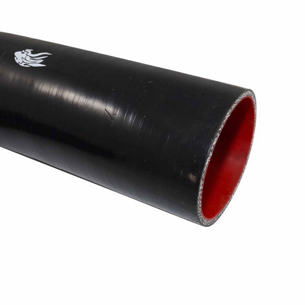 Curva de Silicone MSA Preto de 90º x 2 1/2