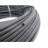 Espaguete Liso Leiplast 4mm / 100m Preto - Cód.308
