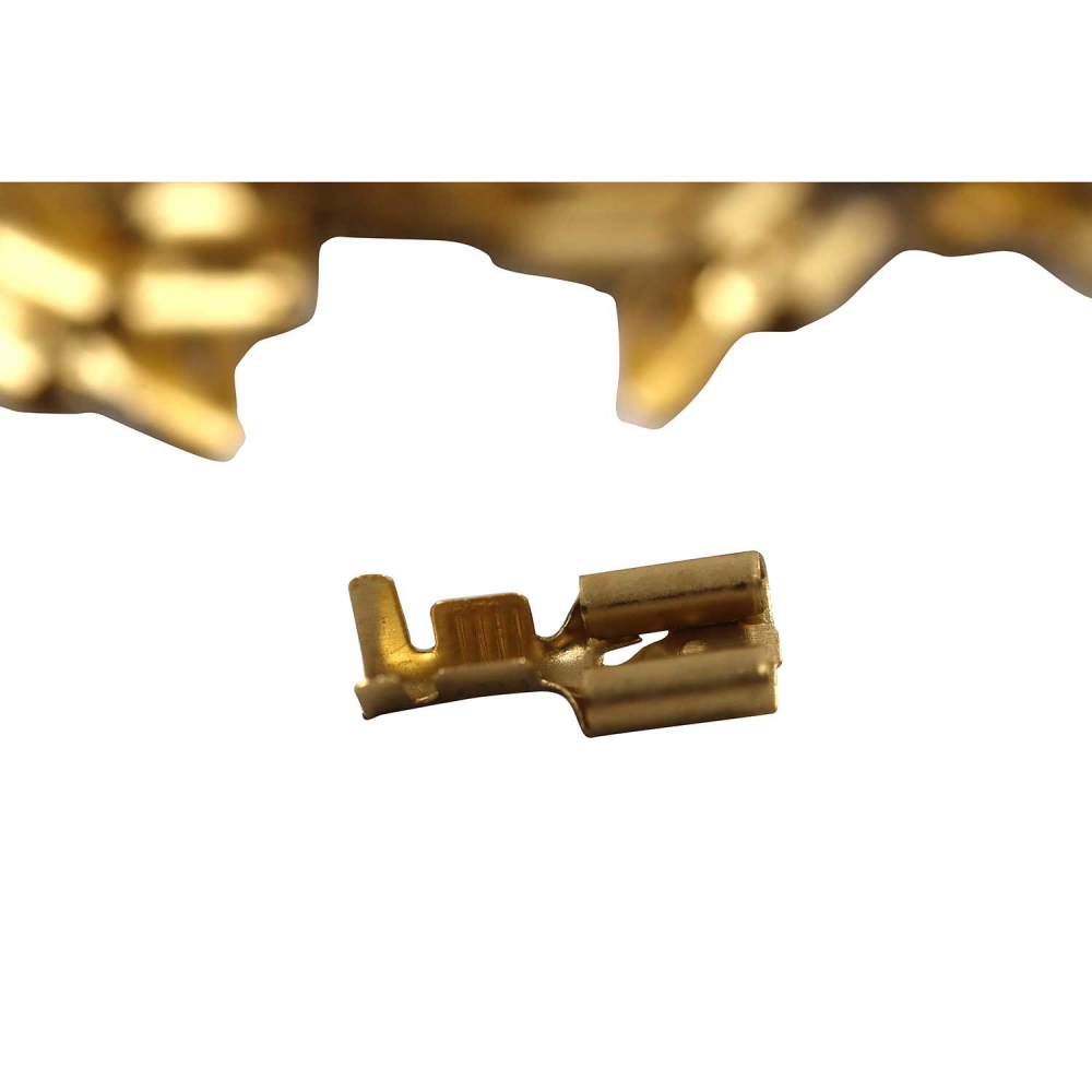 Terminal de Encaixe ETE7020A Fêmea Trava 6,3mm - Cód.8318