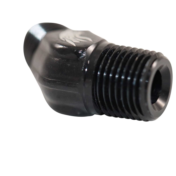 Niple Aeroquip 45 Graus Preto 1/8NPT x 3AN - Cód.8341