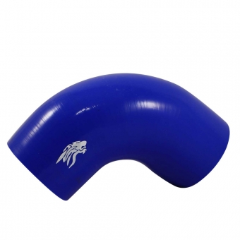 Curva de Silicone Azul MSA de 90º x 2 1/2" Cód.276