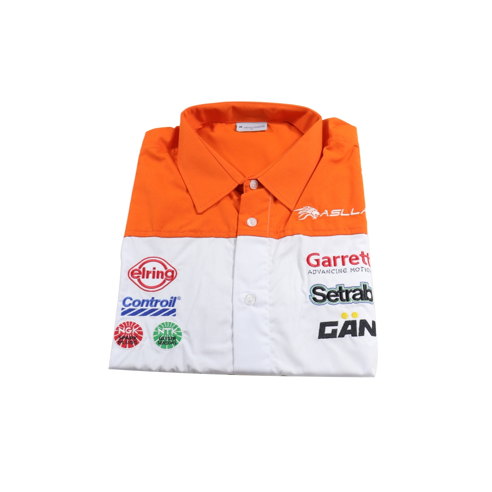 Camisa Asllan F1 Bordada Tam. GG - Cód.11060