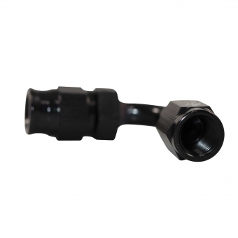 Conexão 3AN / AN3 Curva 90º para mangueira PTFE All Black - Cód.8338