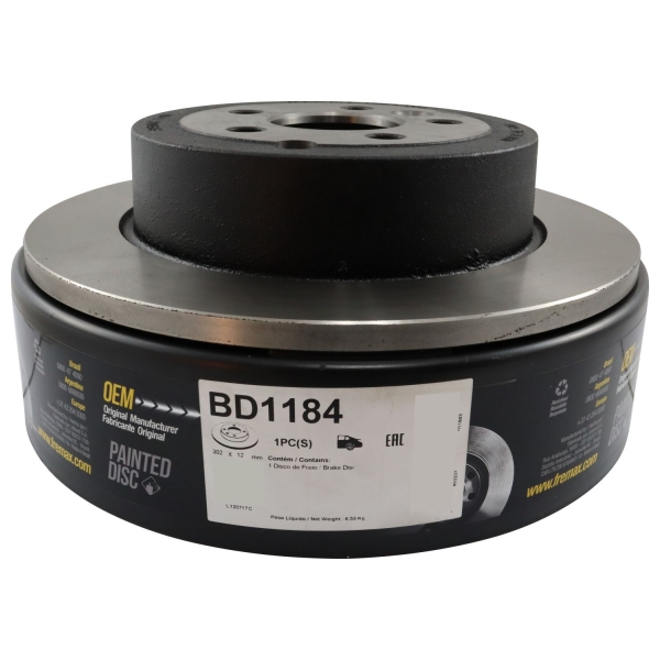 Kit Disco de Freio BD1184 Tras.  Freelander 2 - Cód.3590