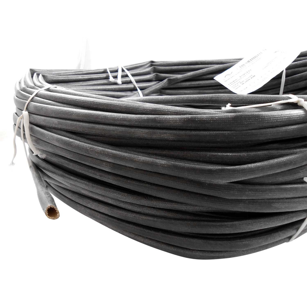Conduíte ThermGuard 6mm Preto 180ºC / 1.5KV - Cód.7191