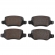 Pastilha Tras. Textar 2313805 Mercedes A200 - Cód.13128
