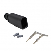 Conector Elétrico 2 Vias ETE8741 Comp. Ar Condic. - Cód.9607