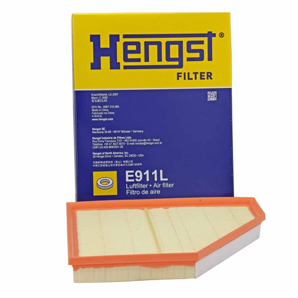 Filtro de Ar Hengst E911L BMW X5 4.8i xDrive - Cód.11452