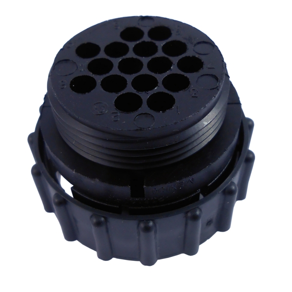 Conector Circular Fêmea ETE7566/16 CPC 16 Vias - Cód.5794