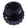 Conector Circular Fêmea ETE7566/16 CPC 16 Vias - Cód.5794