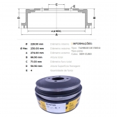 Kit Tambor de Freio BD4724 Tras. Peugeot Hoggar - Cód.5326