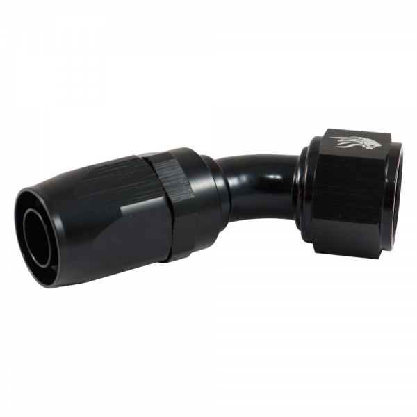 Conexão 12AN / AN12 Curva 45° Aeroquip All Black - Cód.7172