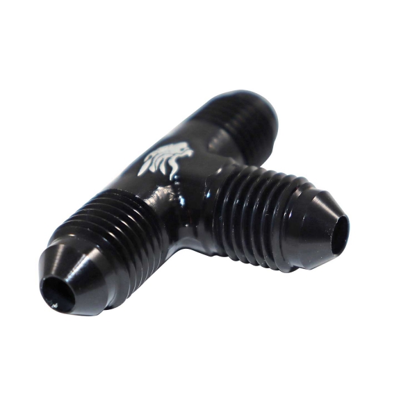 Conexão T de Alumínio 4AN Aeroquip All Black - Cód.7803