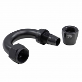 Conexão 16AN / AN16 Curva 180° Aeroquip All Black - Cód.9415