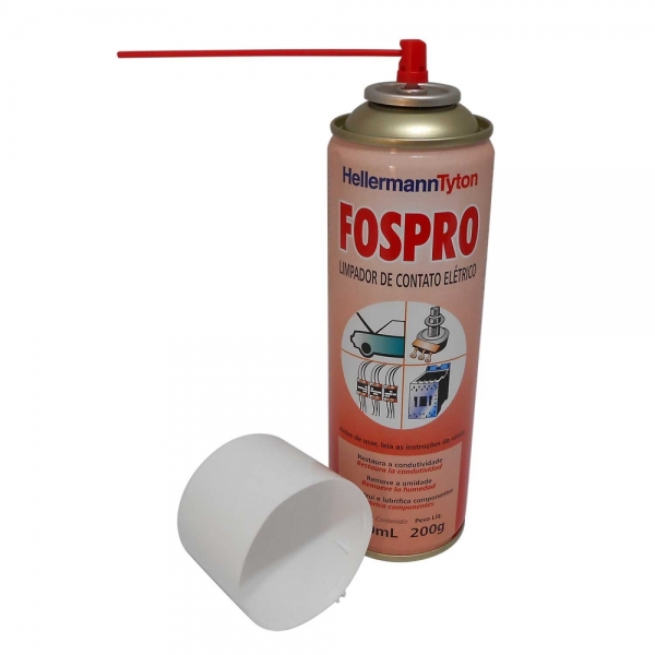 Limpa Contato HellermannTyton Fospro Spray - Cód.7379