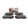 Pastilha de Freio Diant. Ferodo HQF2295A Jac T6 - Cód.6646