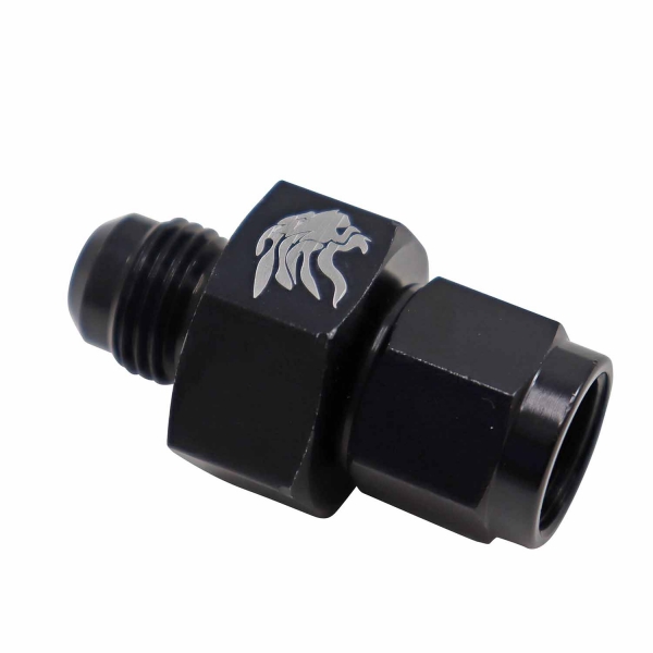 Adaptador 6AN x 6AN com Saída 1/8NPT All Black  - Cód.9454