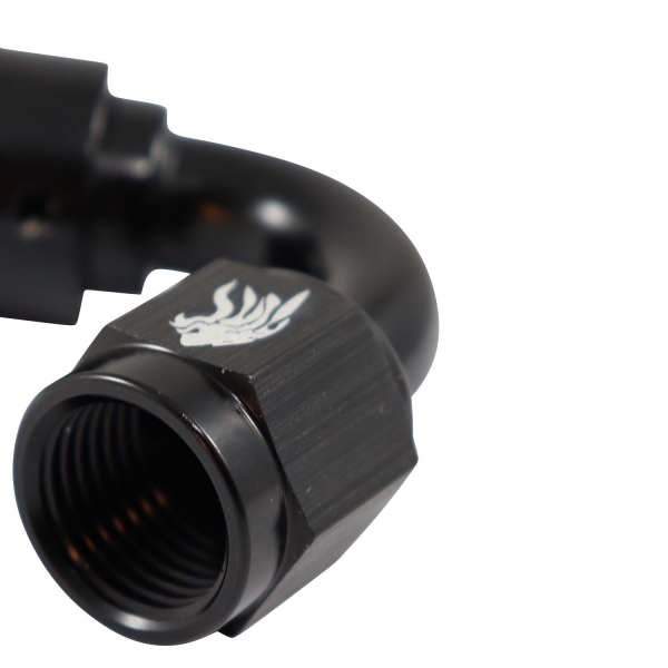 Conexão 6AN / AN6 Curva 120° Aeroquip All Black - Cód.7153