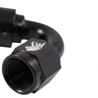 Conexão 6AN / AN6 Curva 120° Aeroquip All Black - Cód.7153
