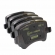 Pastilha Tras. Textar 2449602 Freelander 2 - Cód.12641