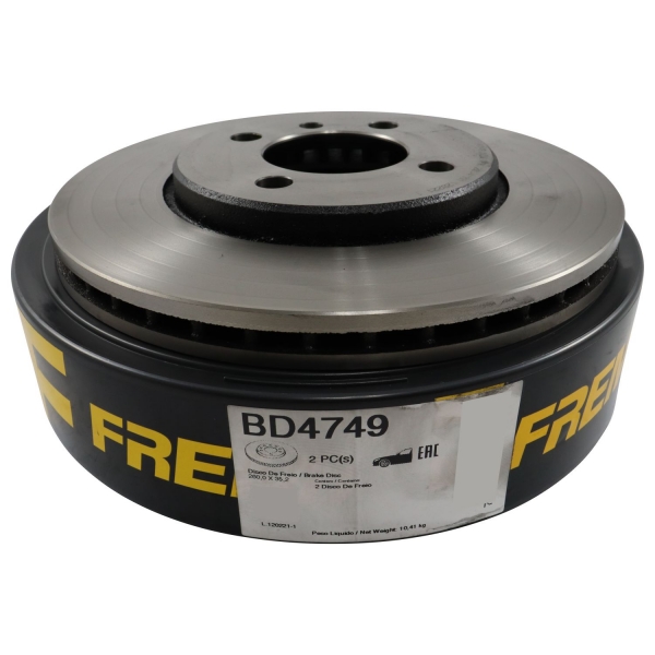 Kit Disco de Freio BD4749 Diant. BMW 316i, 320i - Cód.7690